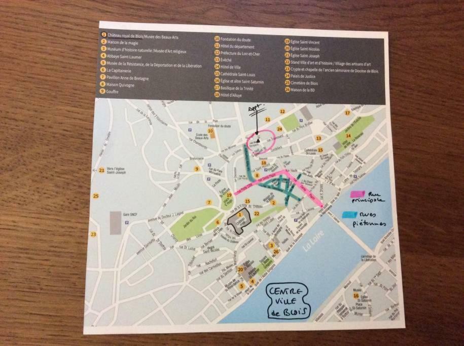 Loire Velo 3 Appartements Moderne Velo Parking 20 Places Velos Centre Ville Historique 블루아 외부 사진